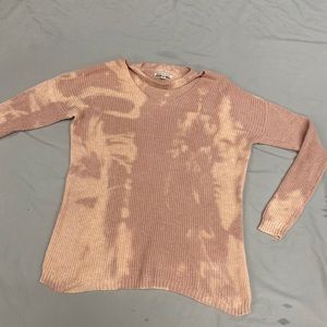 Distressed sweater